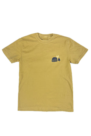 Lead with Love Mustard Tee