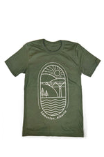 The Valley - Green Tee