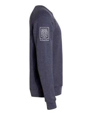 Supporting Local Crew Neck Sweater - Navy