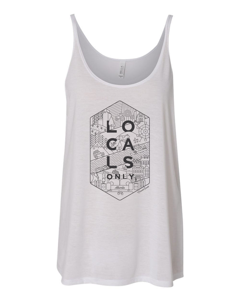 Limited Edition Locals Only Women's Tank - White